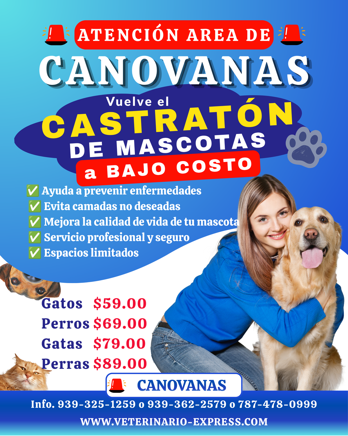 Castratón Canovanas a Bajo Costo