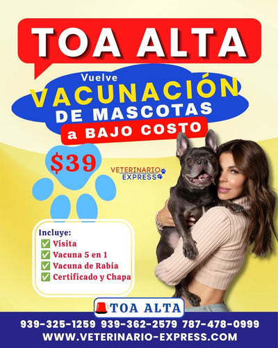 TOA ALTA PAQUETE DE VACUNAS